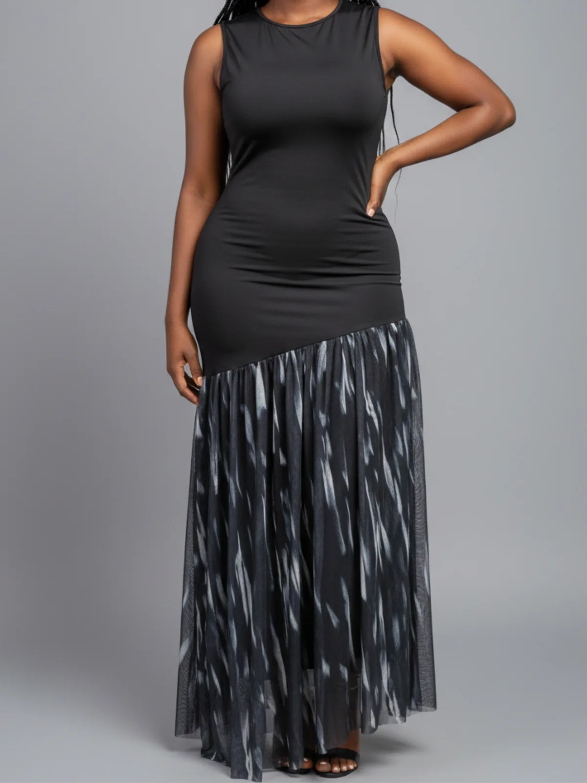 Black Bodycon Party Dress