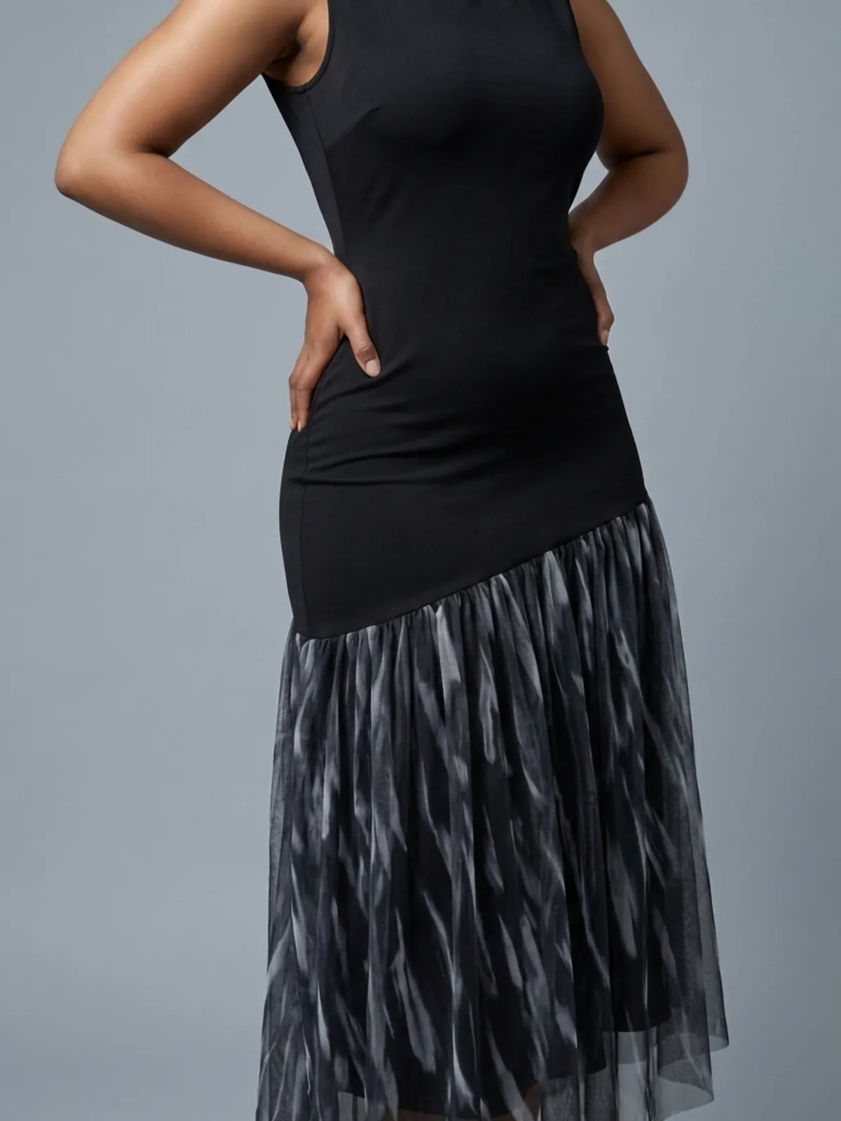 Black Bodycon Party Dress - Stretch-Hugging Fabric Dresses available at theGirlyZone Kampala
