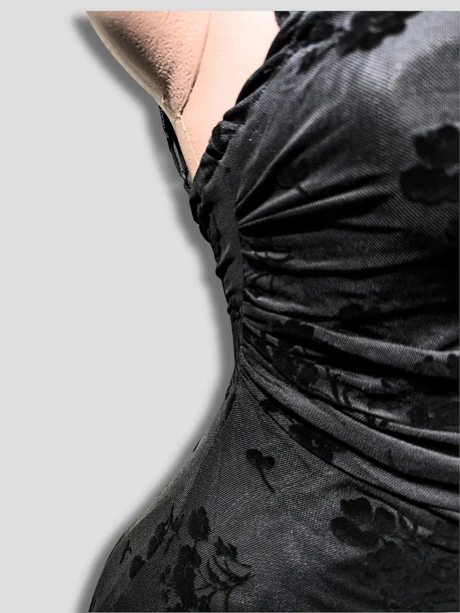 Floral Mesh Dress - Comfy-Mesh Dresses available at theGirlyZone Kampala