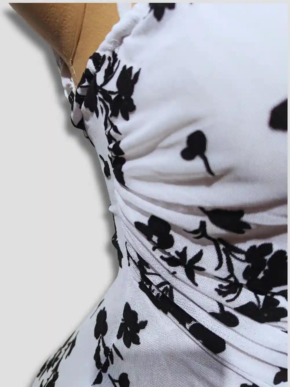 Floral Mesh Dress - Comfy-Mesh Dresses available at theGirlyZone Kampala